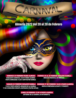  Carnaval 2022 de Almería cartel
