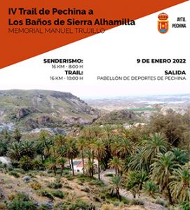 IV TRAIL DE PECHINA A LOS BAÑOS DE SIERRA ALHAMILLA