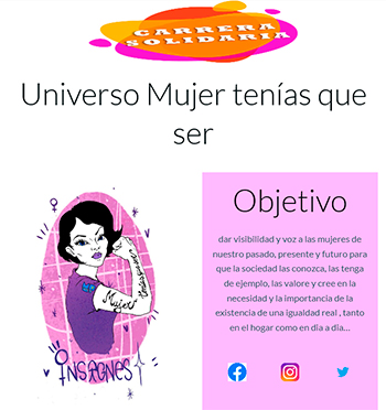 UNIVERSO MUJER TENIAS QUE SER