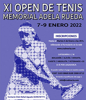 XI Open de Tenis Memorial ‘Adela Rueda’ 
