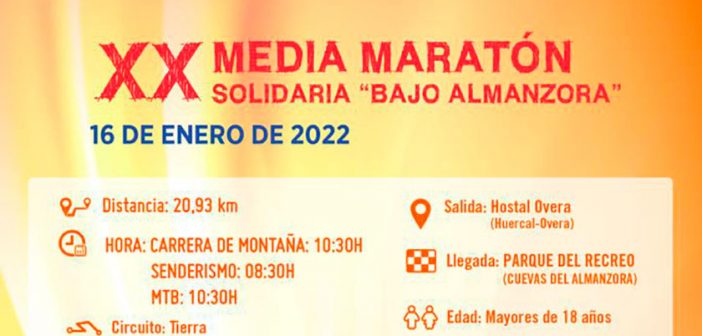 XX Media Maratón Solidaria Bajo Almanzora