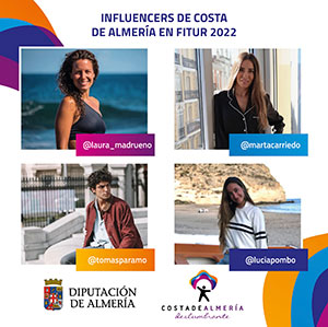 embajadores de Costa de Almería en FITUR 2022