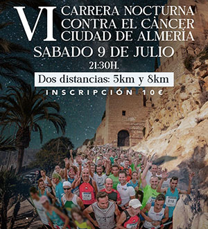 VI Carrera Nocturna Contra el Cáncer Ciudad de Almería