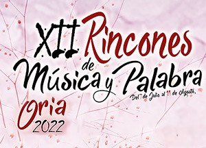 XXII Rincones de Música y Palabra ?en Oria