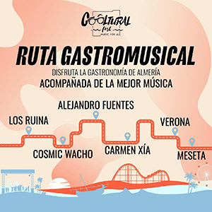 Ruta-gastromusical Cooltural Fest Music For All 2022