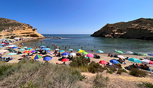 Playa de Los Cocedores Almeria