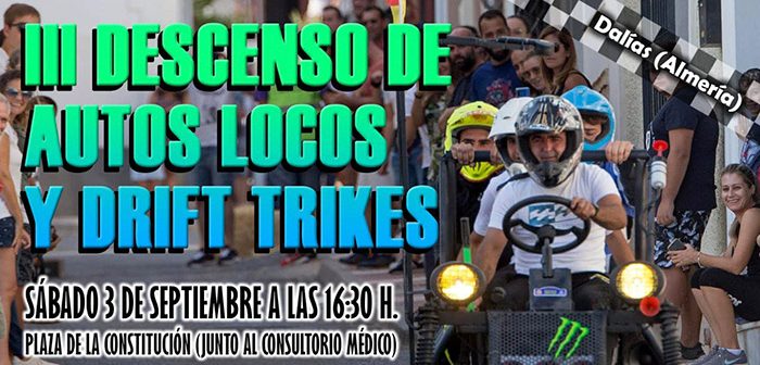 III DESCENSO DE AUTOS LOCOS Y DRIFT TRIKES