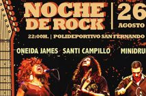 NOCHE DE ROCK - SANTIAGO CAMPILLO Y ROLENZOS