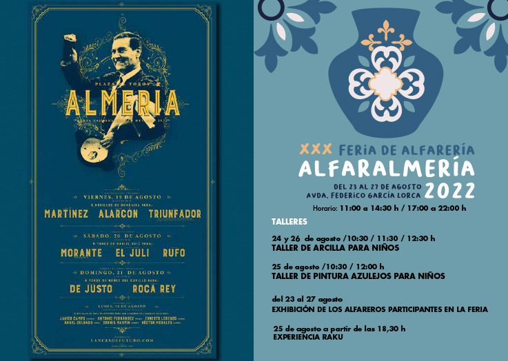 Programa de Feria de Almería 2022 alfarería