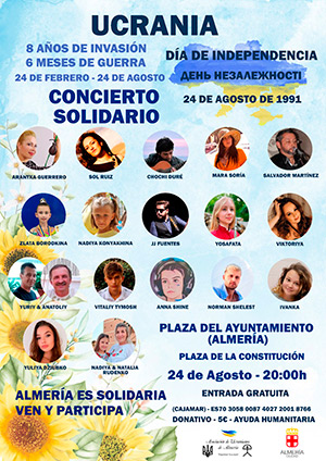 UCRANIA Concierto solidadrio