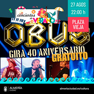 OBUS Gira 40 aniversario