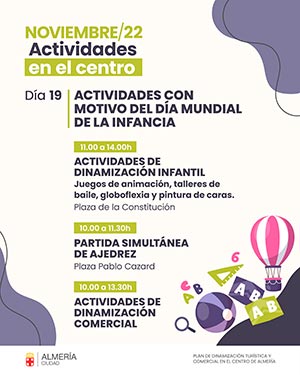 Actividades por el Día Mundial de la Infancia en Almería - WEEKY