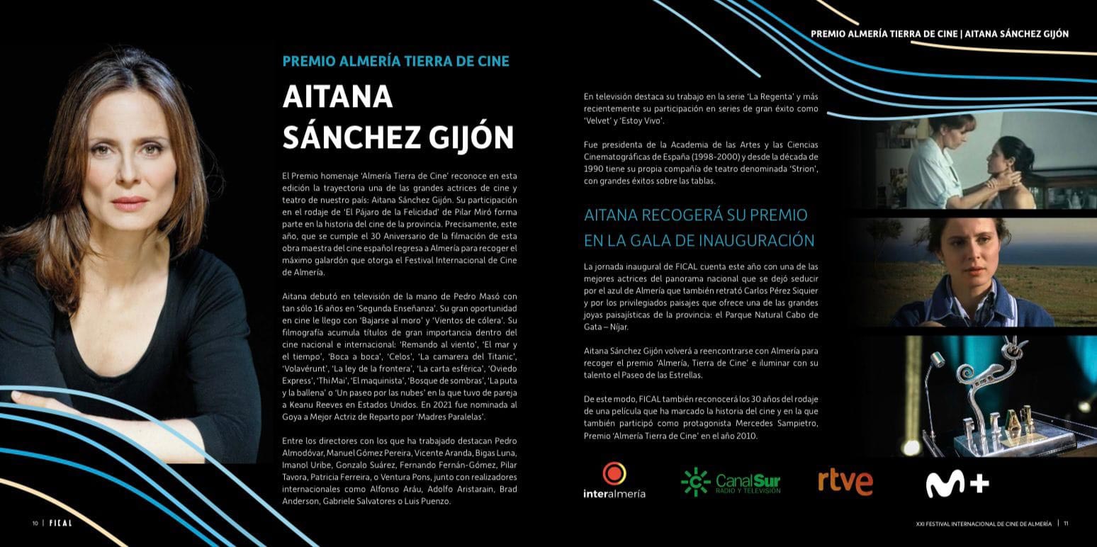 Aitana Sánchez-Gijón FICAL 2022