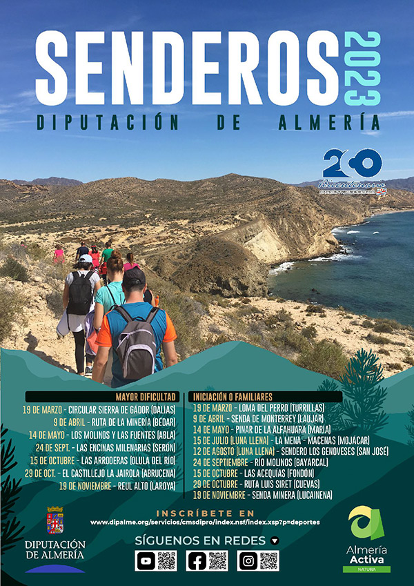 Senderos 2023 - Diputación de Almería