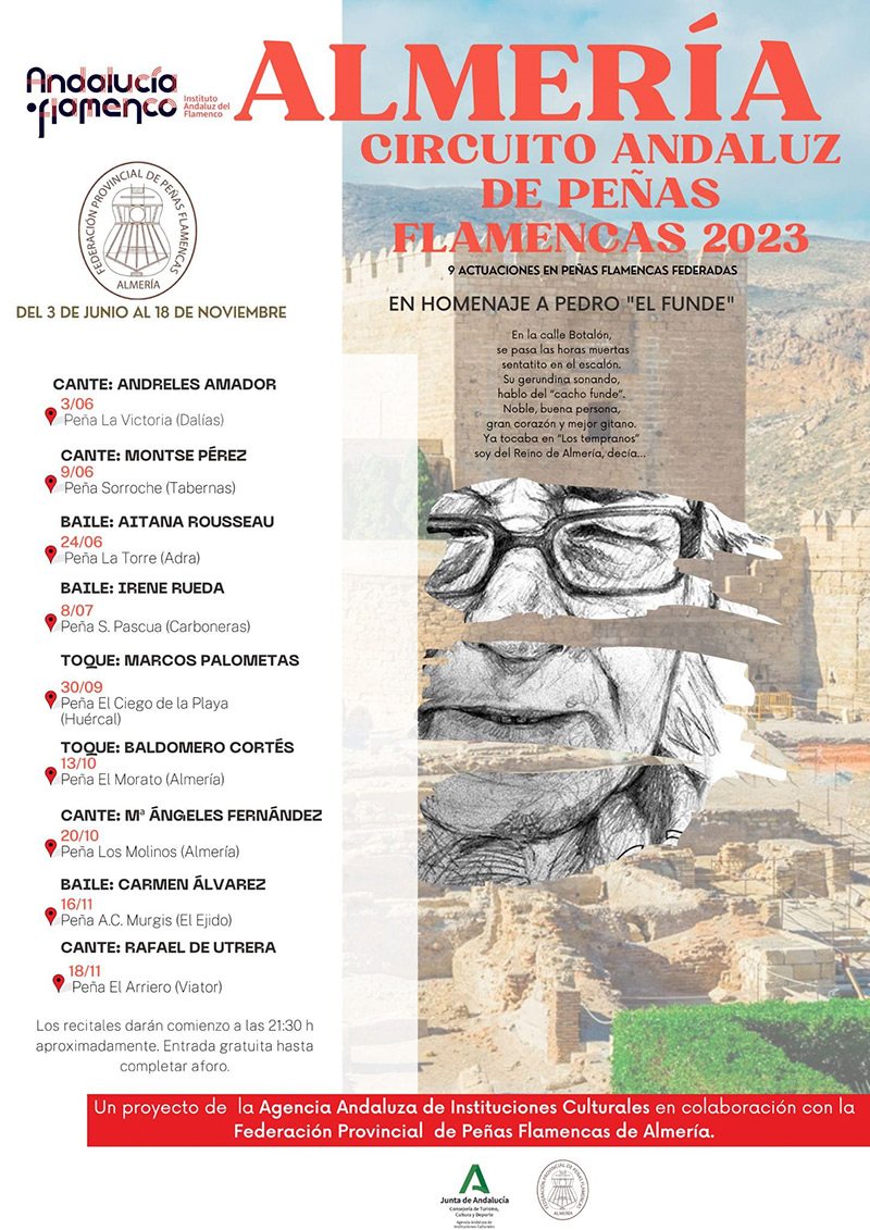 Circuito andaluz de peñas flamencas 2023