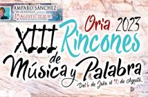 XIII Rincones de Música y Palabra Oria 2023 - AMPARO SÁNCHEZ