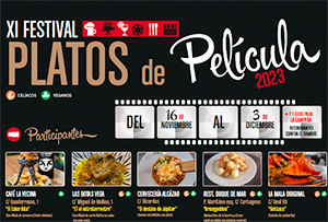 XI Festival de Platos de Película 2023