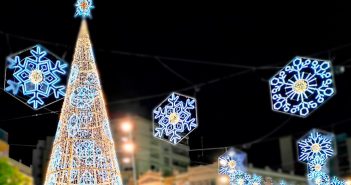 luces de Navidad