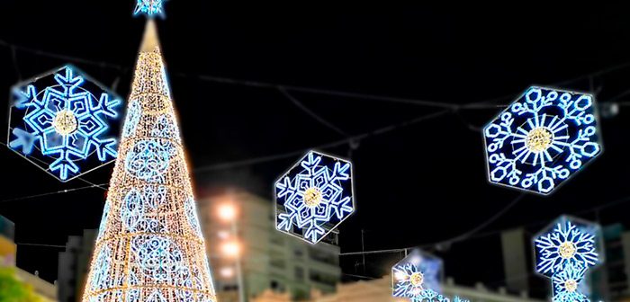 luces de Navidad