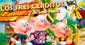 Los Tres Cerditos y el Lobo Feroz