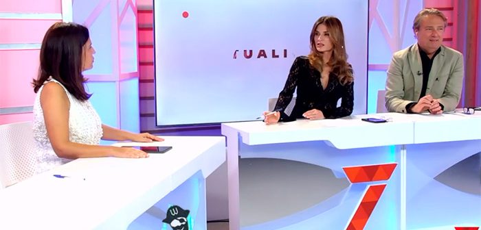 Plató de CANAL 7 TV Almería