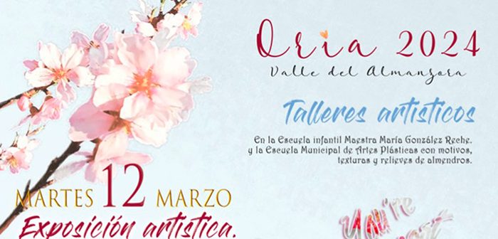 Exposición artística en Oria