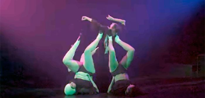 bailarinas del espectaculo El último Acto de Fe