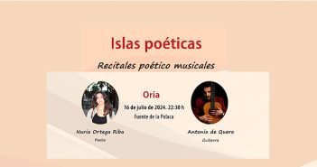 Oria - ISLAS POÉTICAS Recitales poético musicales