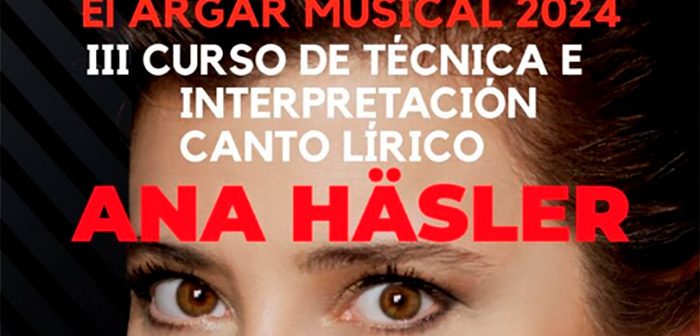 III MÁSTER DE CANTO LÍRICO EN MOJÁCAR