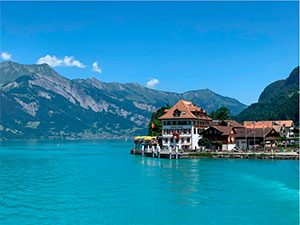 casa en el lago