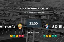 UD ALMERIA VS EIBAR