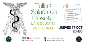 SALUD CON FILOSOFÍA: TALLER: CUIDA TU ESPALDA