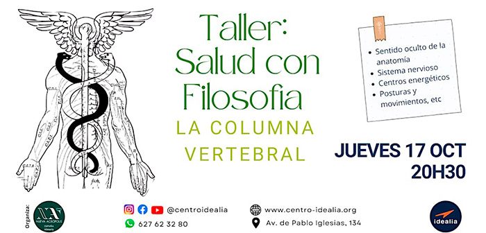 SALUD CON FILOSOFÍA: TALLER: CUIDA TU ESPALDA
