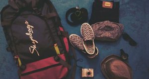 mochila de viaje