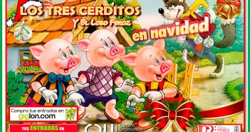 Los Tres Cerditos en Navidad
