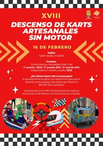 XVIII DESCENSO DE KARTS ARTESANALES SIN MOTOR