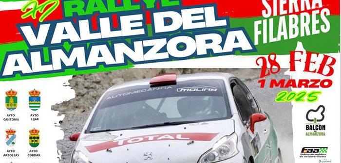 XI Rallye Valle del Almanzora/Sierra Filabres 2025