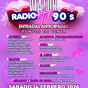 RADIO HITS 90 - FESTIVAL VIATOR - ALMERÍA