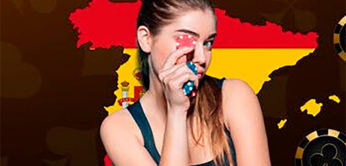 chica con ficha de juego
