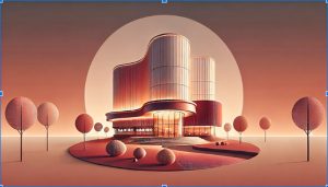edificio futurista