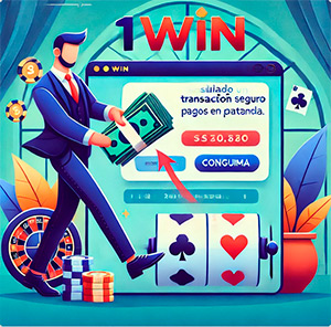 dibujo persona con traje azul 1 win