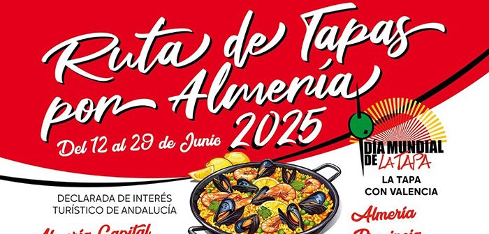 cartilla RUTA DE TAPAS POR ALMERIA 2025