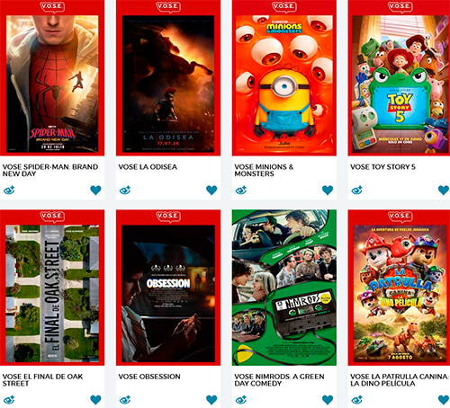V.O.S.E Kinepolis