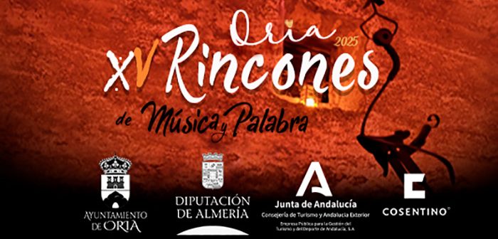 XV Rincones de Música y Palabra de Oria 2025