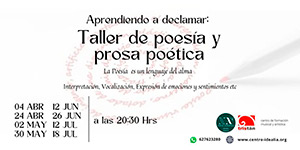 Taller poesia