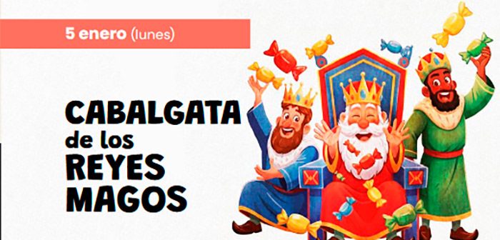 Cabalgata de Reyes Magos 2026 en Almería