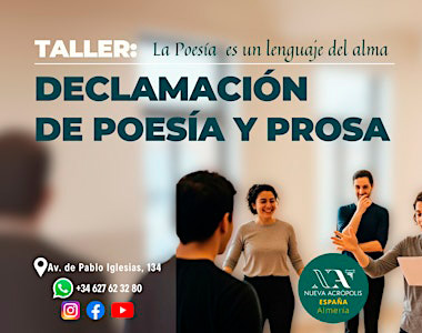 Taller Declamación de Poesía y Prosa