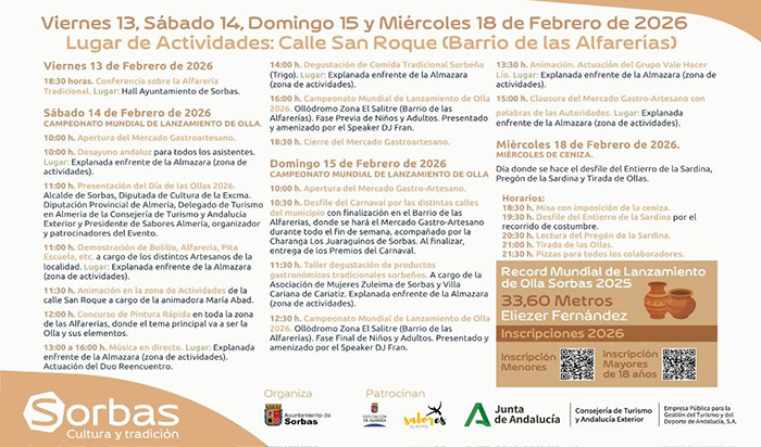 Día de las Ollas de Sorbas 2026