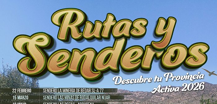 rutas y senderos de Almería 2026
