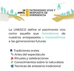 Patrimonio vivo y respuesta de emergencia